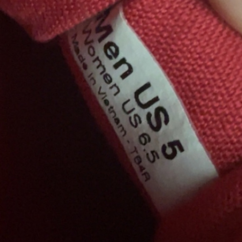 Red Vans - Picture 5 of 6